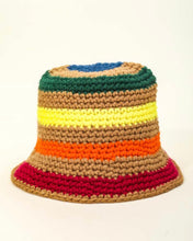 Load image into Gallery viewer, Striped Bucket Hat
